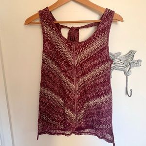 NEW White House Black Market scoop back blouse